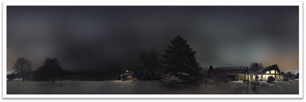 A snowy landscape with a building and trees

AI-generated content may be incorrect.